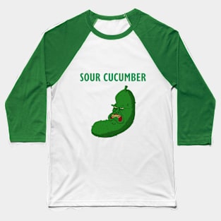 Sour Cucumber Baseball T-Shirt